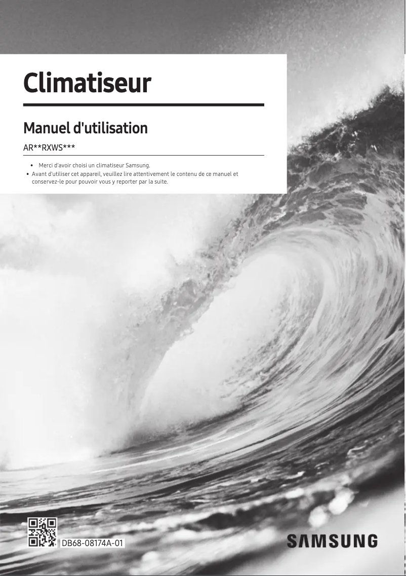 Imagen de la primera página del manual del dispositivo AR09RXWSAURX