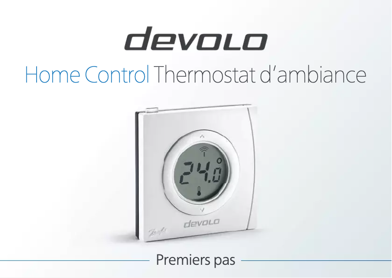 Página 1 del manual Manual de usuario Devolo Home Control Thermostat