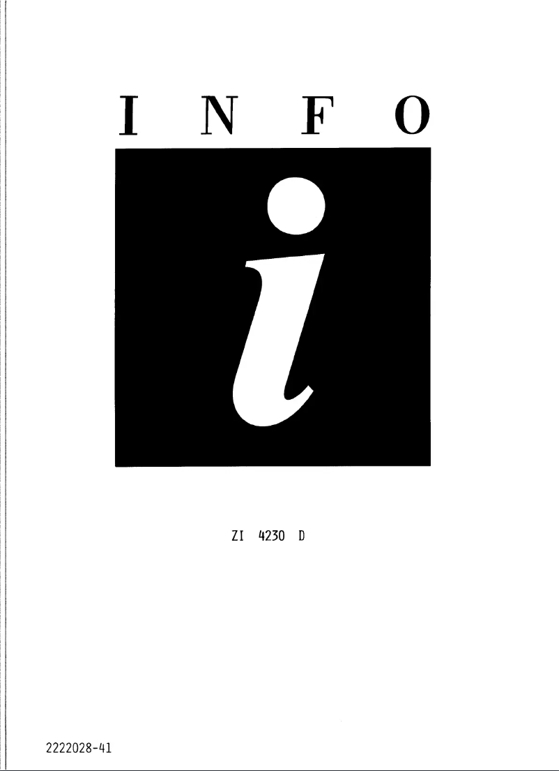 Página 1 del manual Manual de usuario Zanussi ZI 4230D