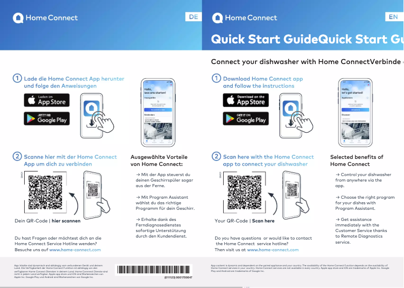 Página 1 del manual Manual de usuario Siemens SN23EW01KE