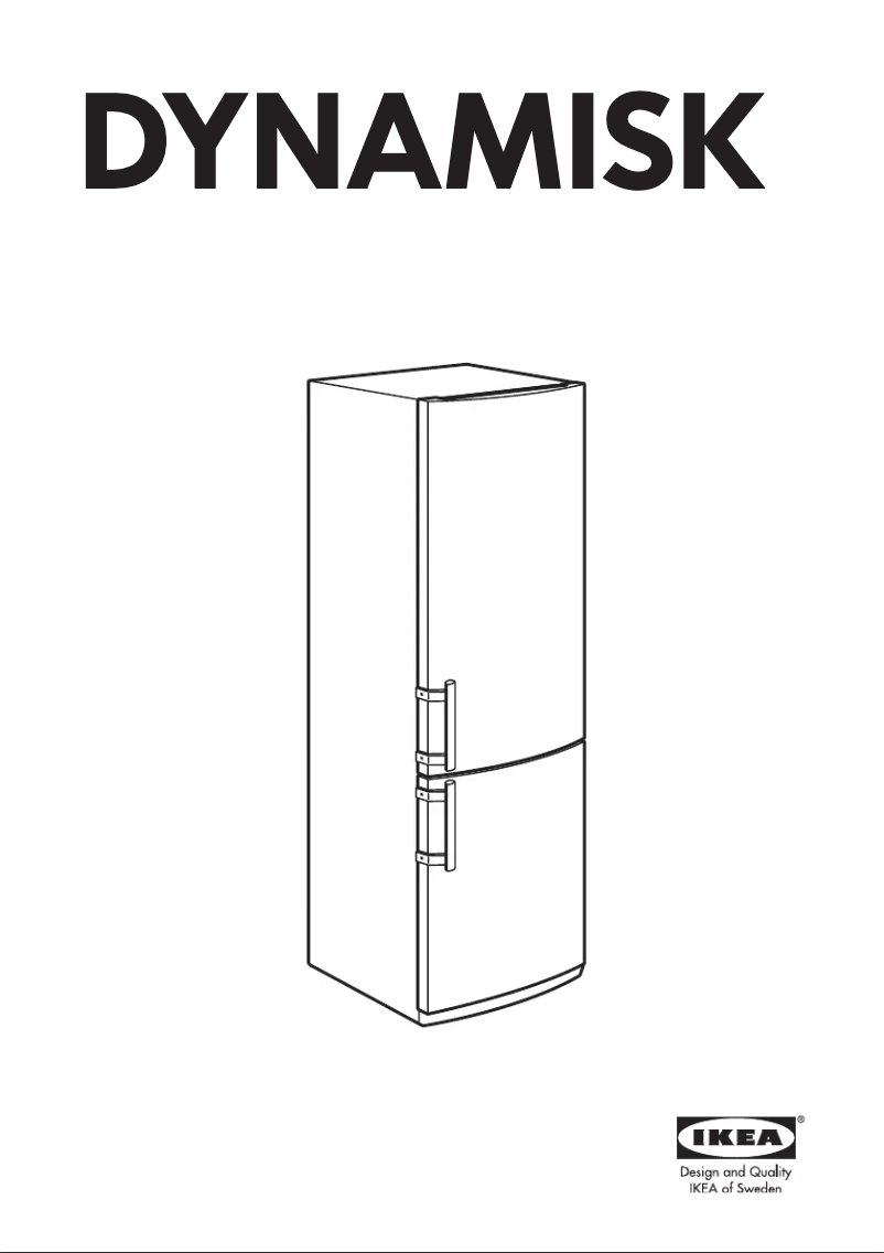 Página 1 del manual Manual de usuario Ikea DYNAMISK