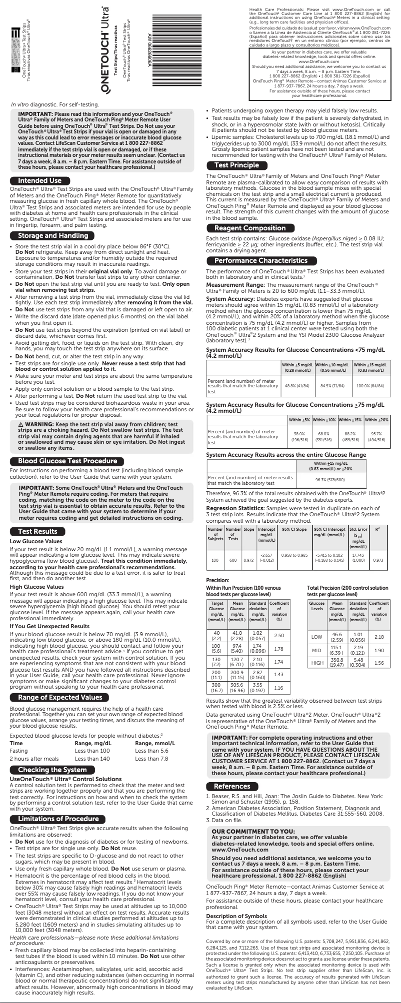 Imagen de la primera página del manual del dispositivo Ultra