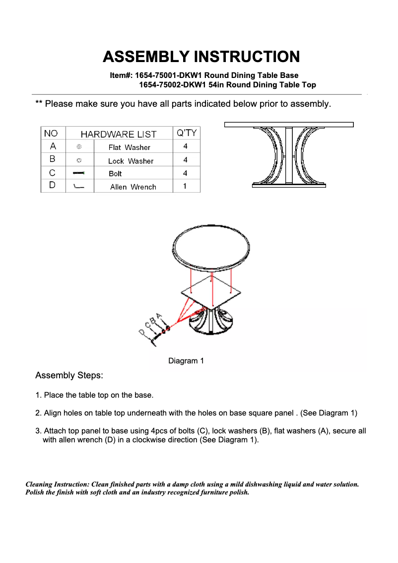 Página nº 1 - Manual de usuario Hooker 1654-75002-DKW1