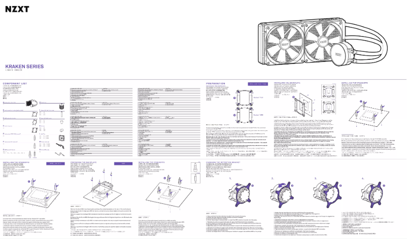 Página 1 del manual Manual de usuario NZXT Kraken X42