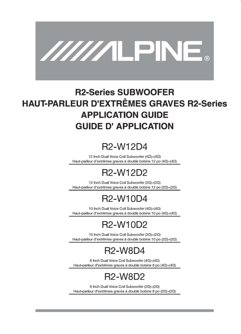 Imagen de la primera página del manual del dispositivo R2-SB10V