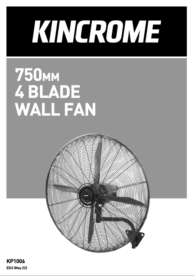 Página 1 del manual Manual de usuario Kincrome KP1006