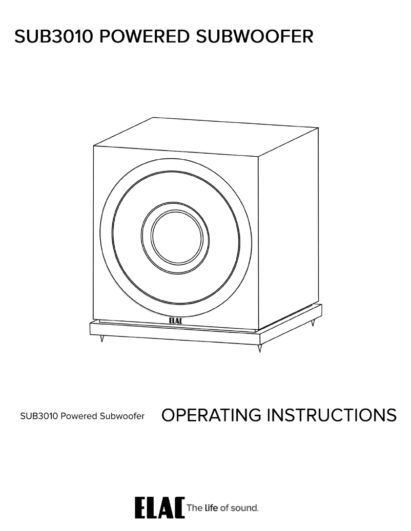 Imagen de la primera página del manual del dispositivo Debut 2.0 SUB3010
