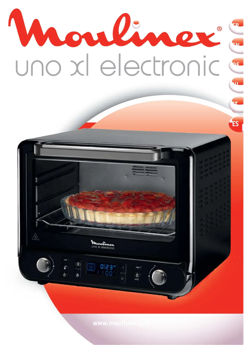 Página 1 del manual Manual de usuario Moulinex Uno XL Electronic OX6778