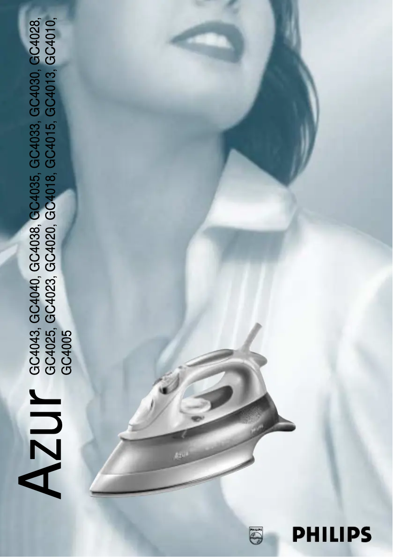 Página 1 del manual Manual de usuario Philips Azur GC4043