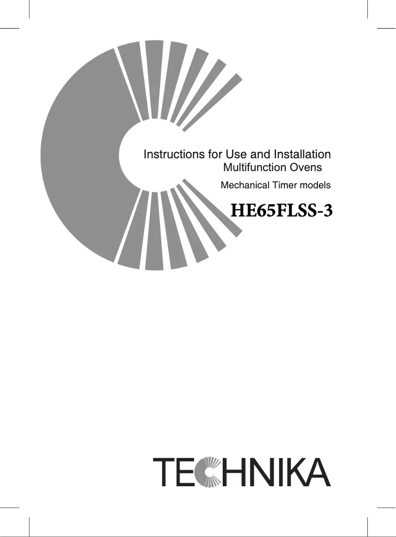 Página 1 del manual Manual de usuario Technika HE65FLSS-3