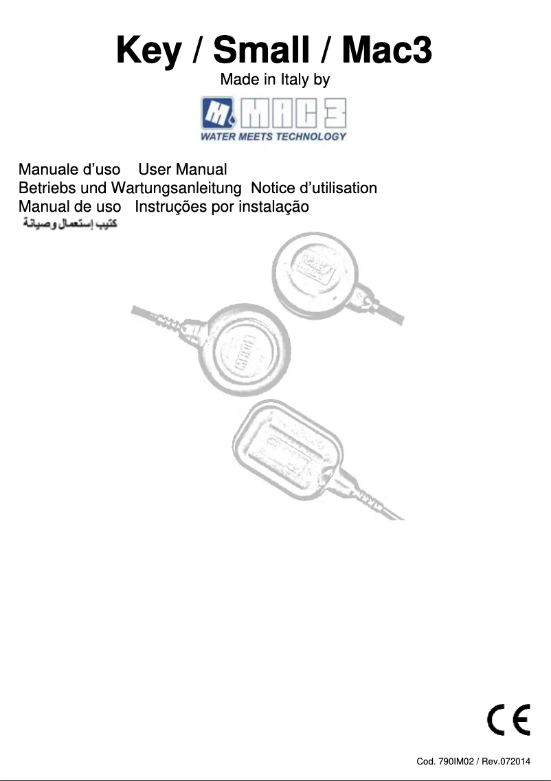 Página nº 1 - Manual de usuario Vemer MAC3