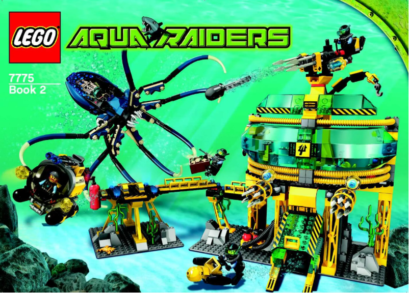 Página 1 del manual Manual de usuario Lego Aqua Raiders 7775