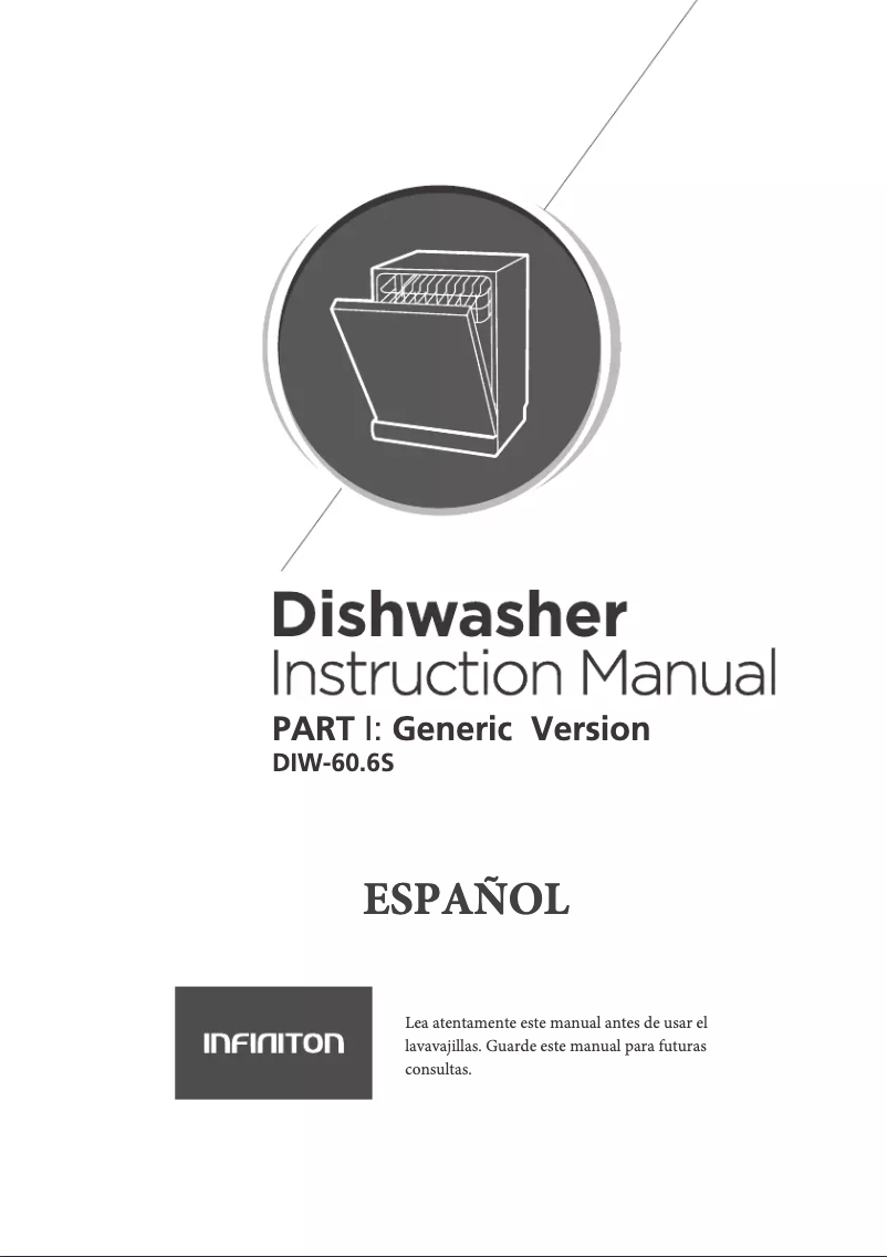 Página 1 del manual Manual de usuario Infiniton DIW-60.6S