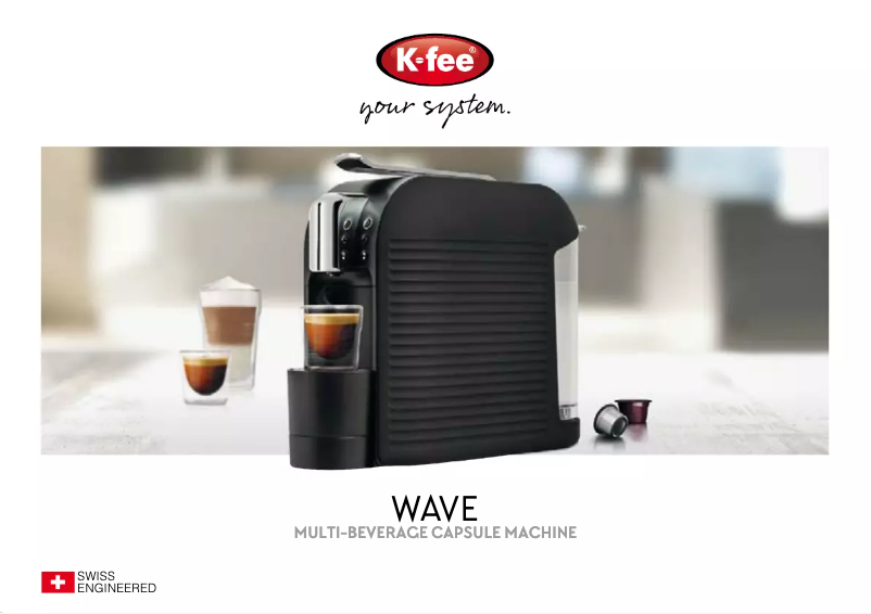 Página 1 del manual Manual de usuario K-fee Wave
