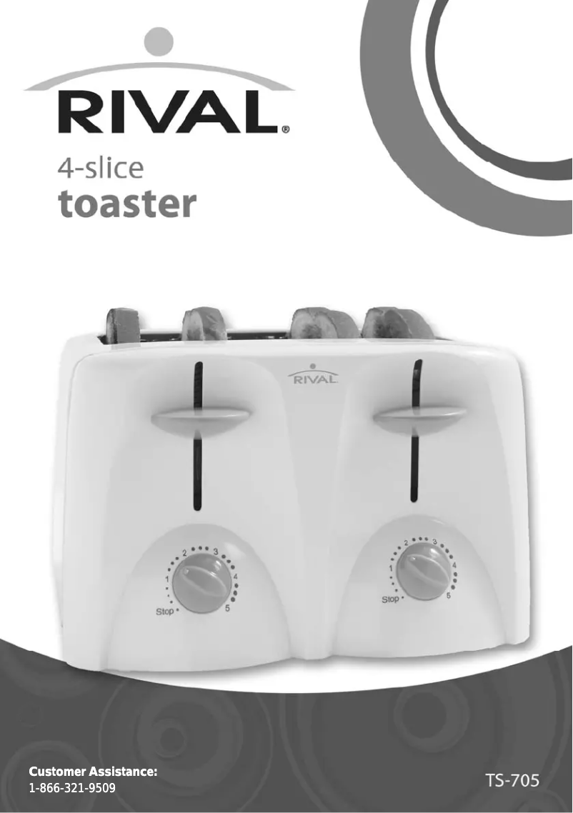 Página 1 del manual Manual de usuario Rival TS-705