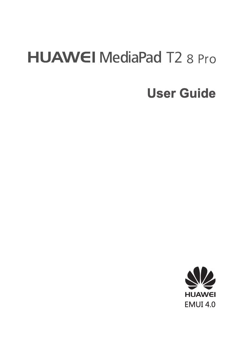 Página nº 1 - Manual de usuario Huawei MediaPad T2 10.0 Pro
