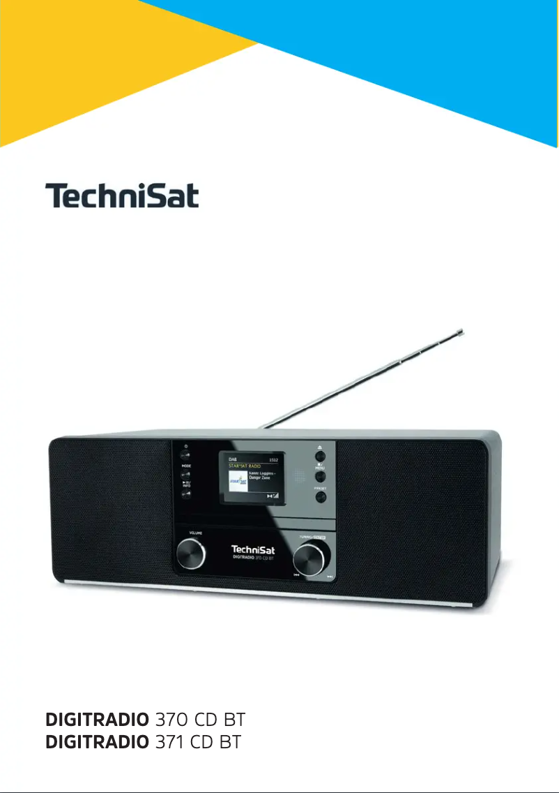 Página 1 del manual Manual de usuario TechniSat DigitRadio 371 CD BT