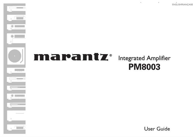Imagen de la primera página del manual del dispositivo PM8003