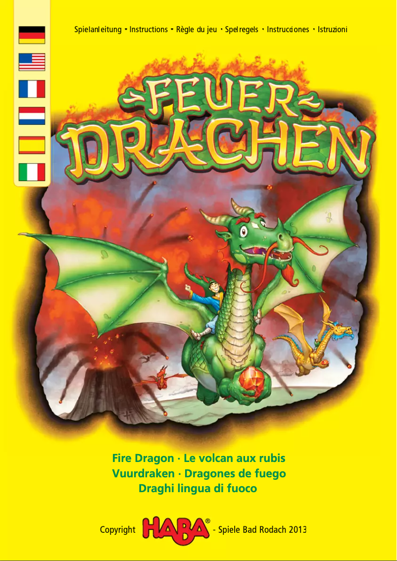 Imagen de la primera página del manual del dispositivo Feuerdrachen