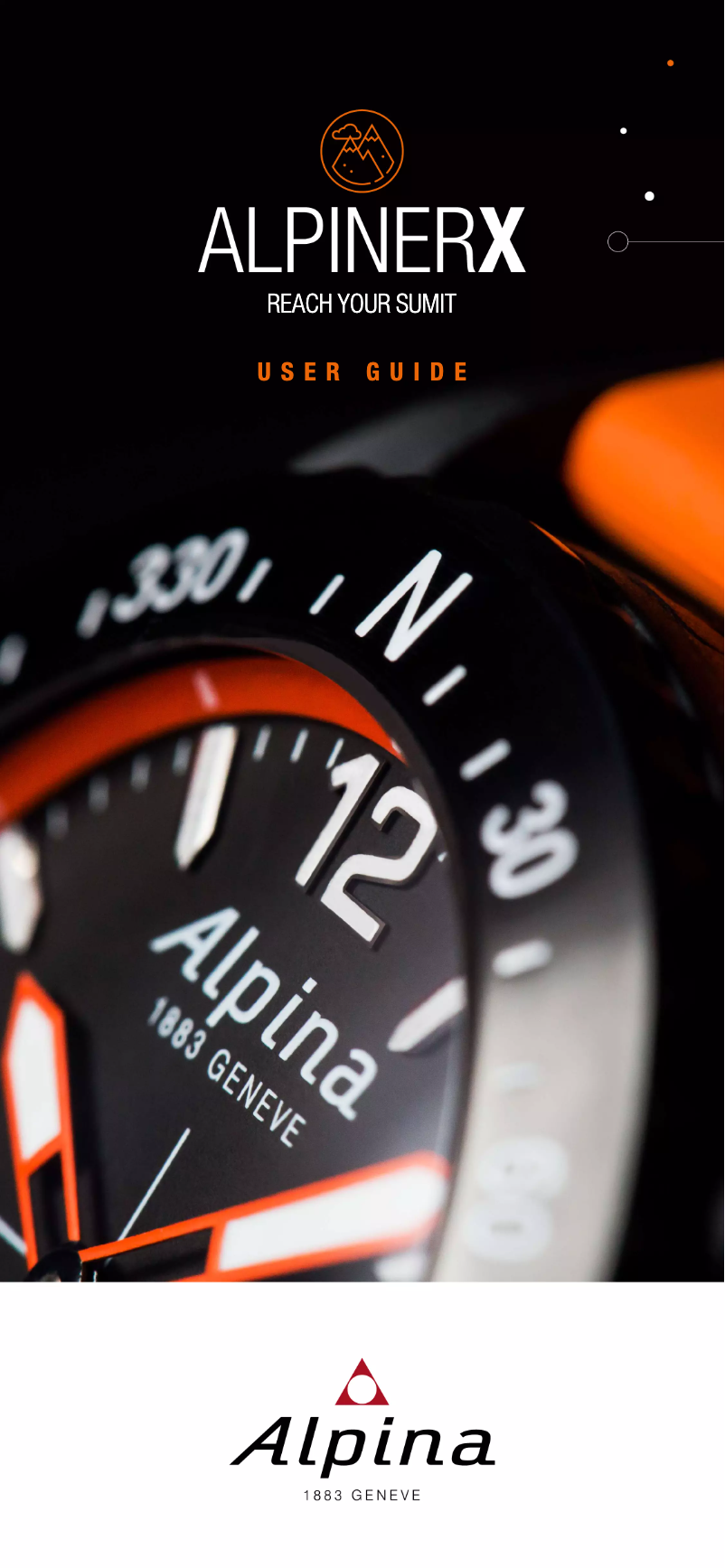 Imagen de la primera página del manual del dispositivo AlpinerX AL-283LBO5AQ6