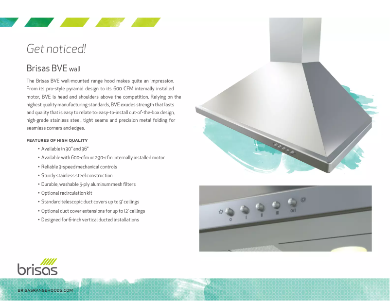 Imagen de la primera página del manual del dispositivo BVE-E36AS