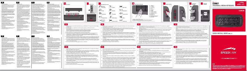 Imagen de la primera página del manual del dispositivo Comet SL-6495