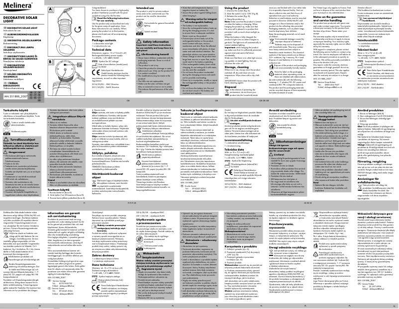Imagen de la primera página del manual del dispositivo IAN 351888