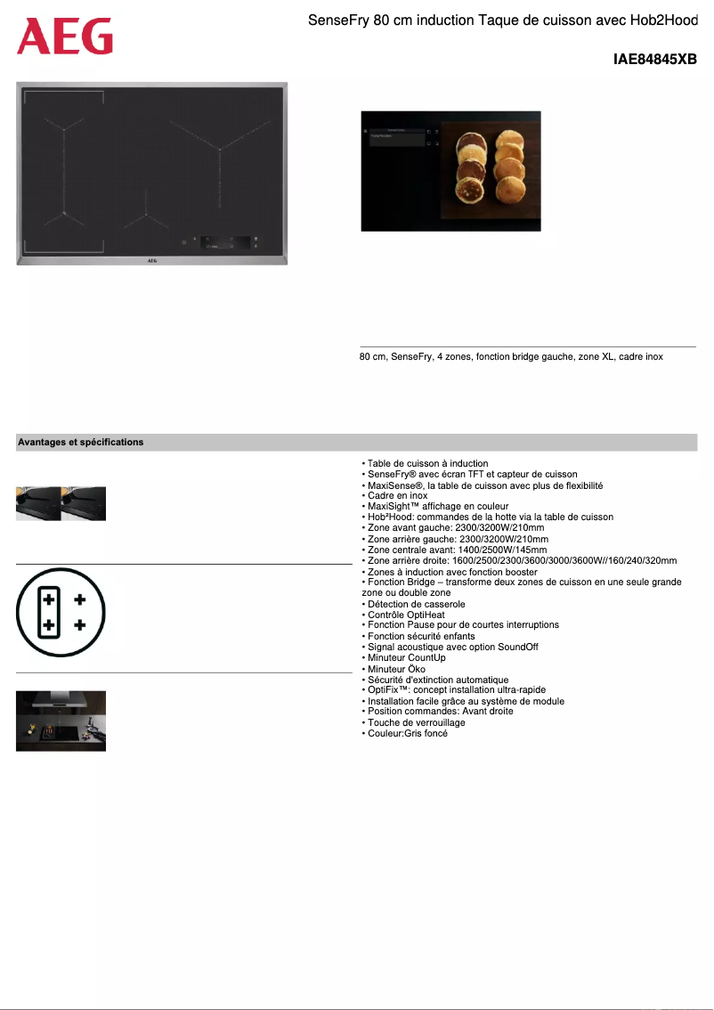 Imagen de la primera página del manual del dispositivo IAE84845XB