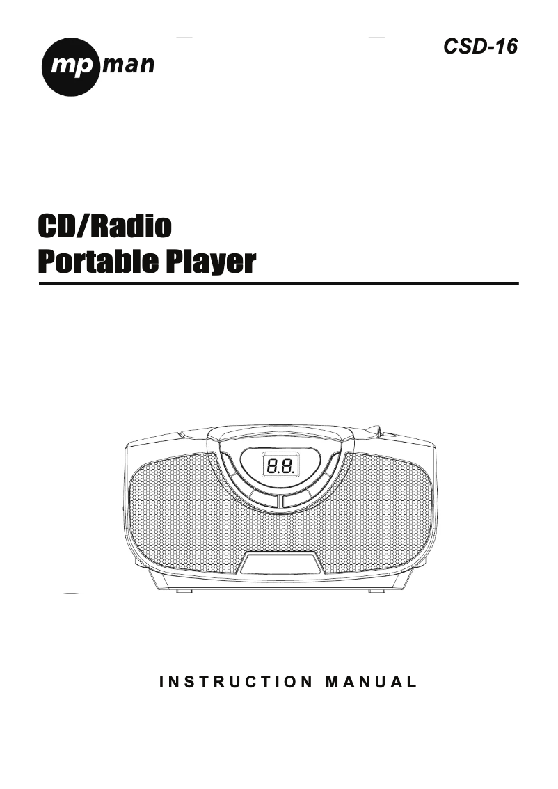 Imagen de la primera página del manual del dispositivo CSD16