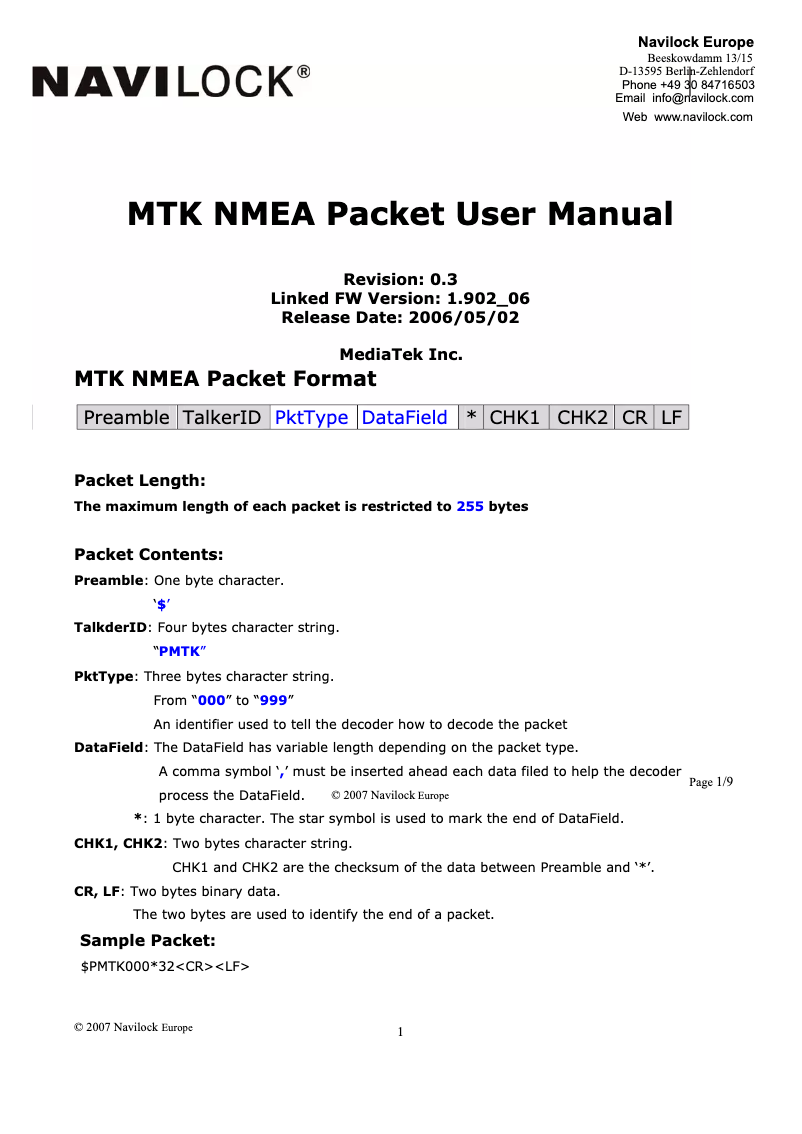 Página 1 del manual Manual de usuario Tragant NL-504ETTL