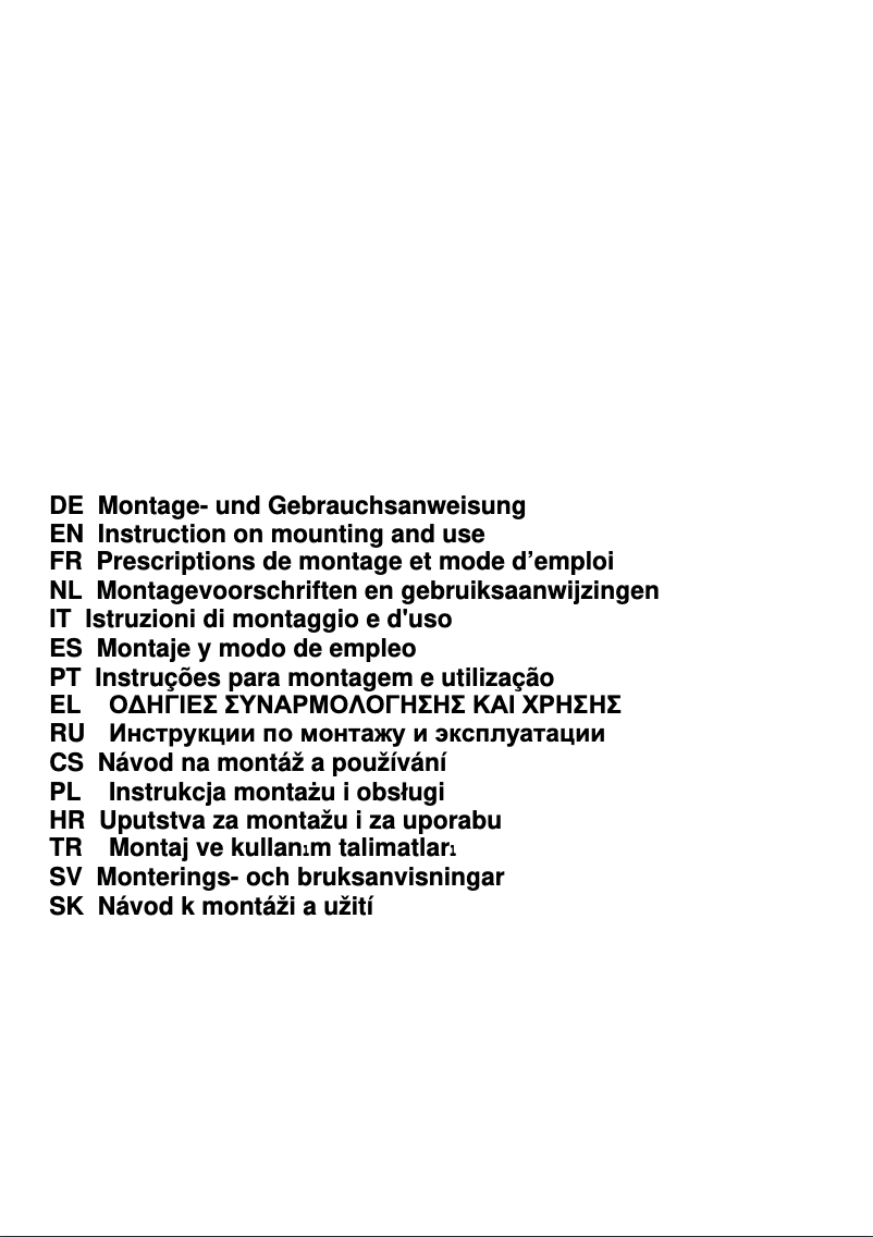 Página 1 del manual Manual de usuario Elica Tonda