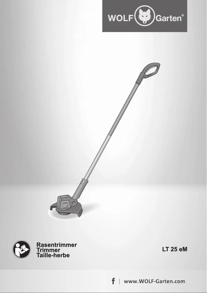 Imagen de la primera página del manual del dispositivo LT 25 eM