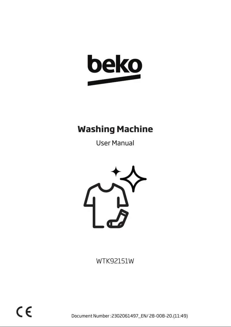 Imagen de la primera página del manual del dispositivo WTK92151