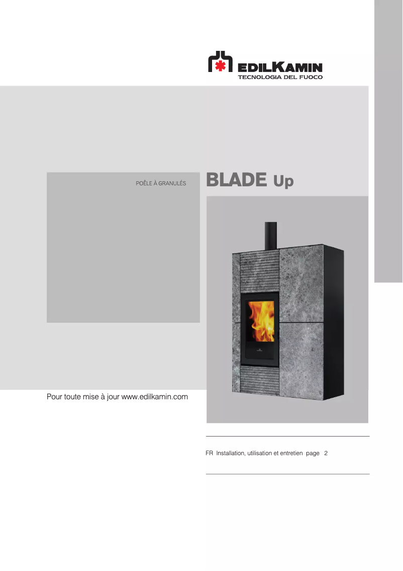 Página nº 1 - Manual de usuario Edilkamin BLADE Up
