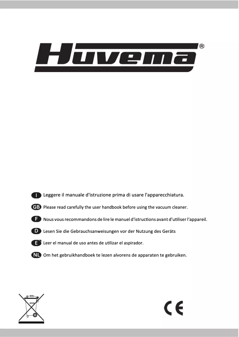 Imagen de la primera página del manual del dispositivo Huver VC-125P