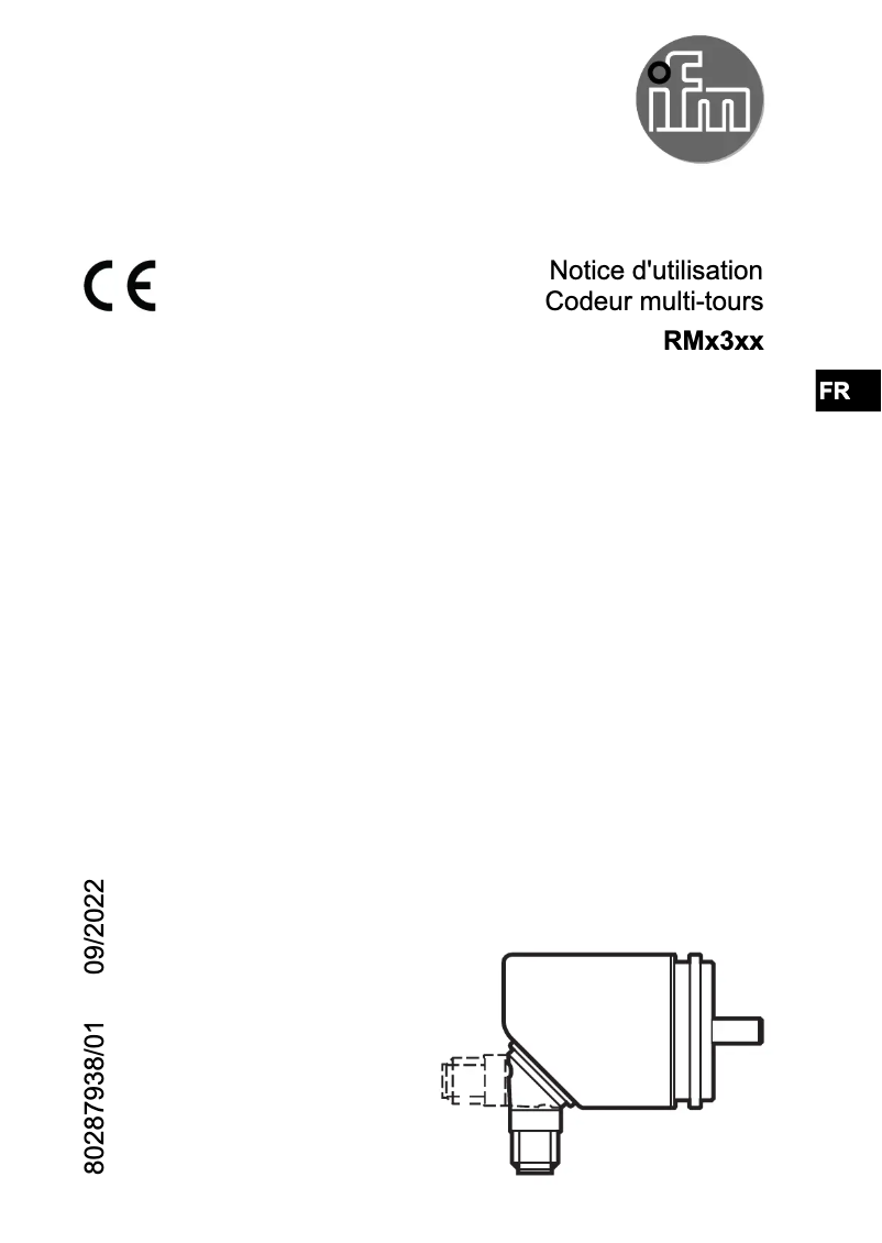 Imagen de la primera página del manual del dispositivo RMO300