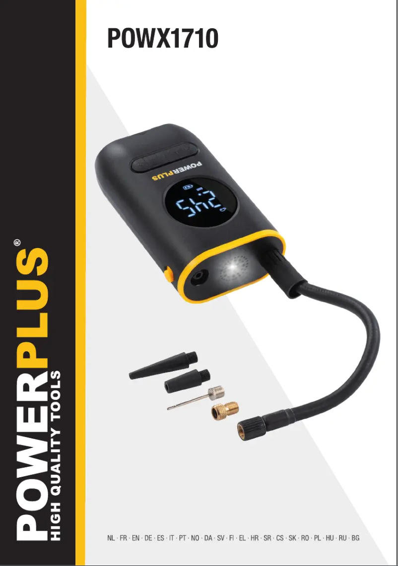 Página nº 1 - Manual de usuario PowerPlus POWX1710