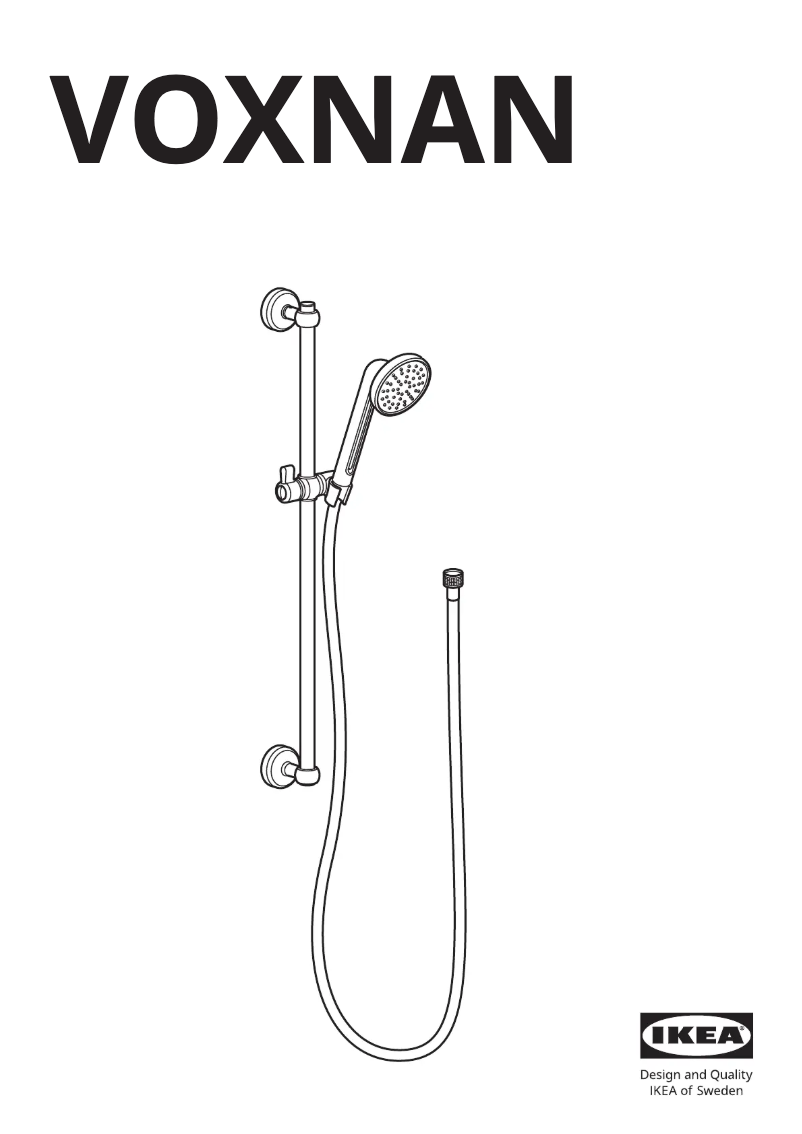 Imagen de la primera página del manual del dispositivo VOXNAN 704.462.72