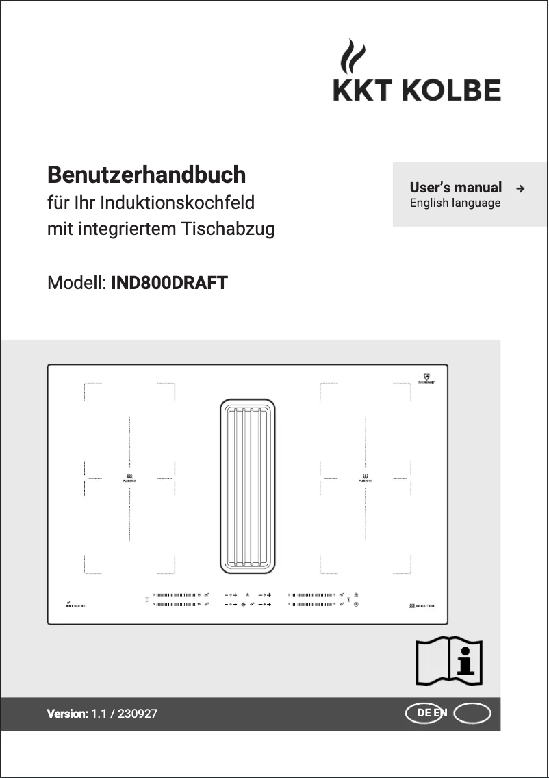 Imagen de la primera página del manual del dispositivo IND800DRAFT