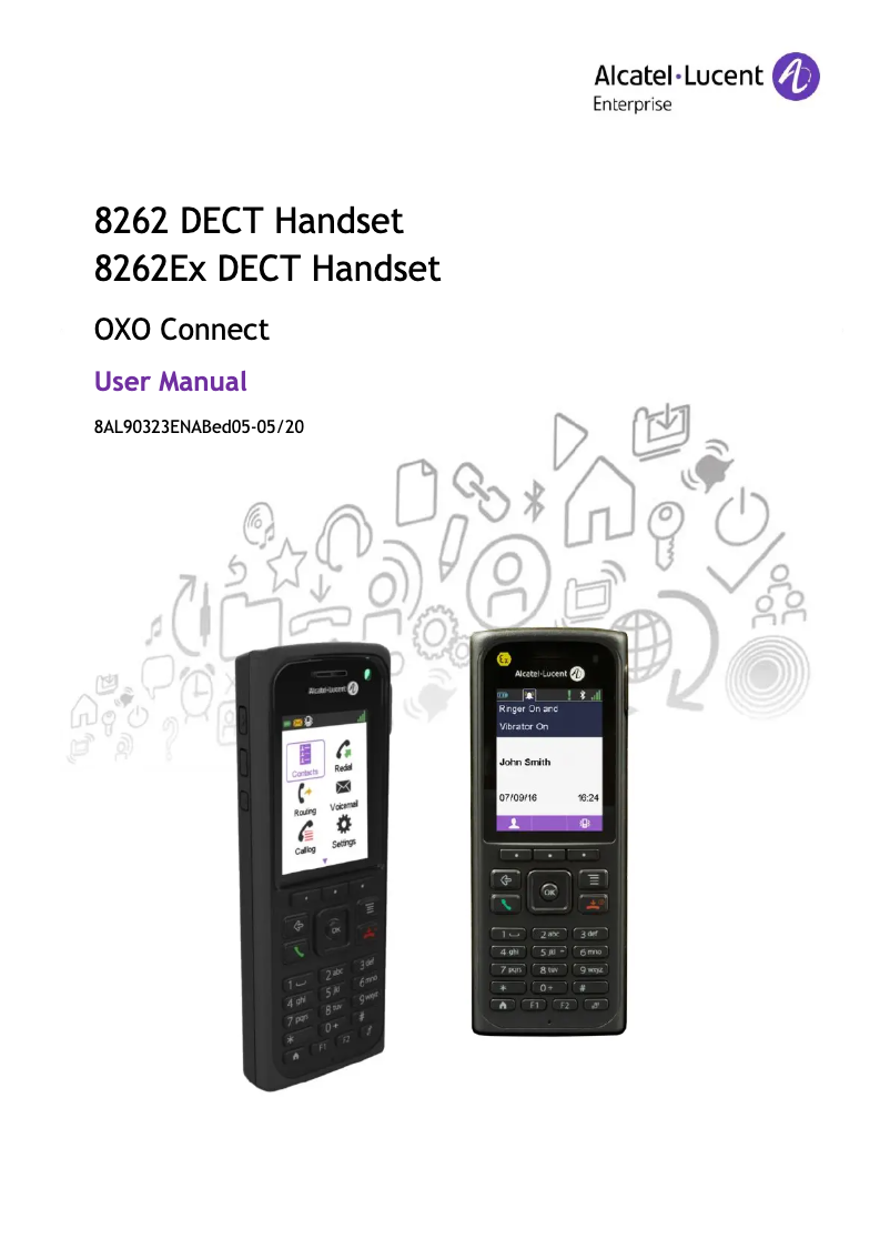 Imagen de la primera página del manual del dispositivo 8262Ex