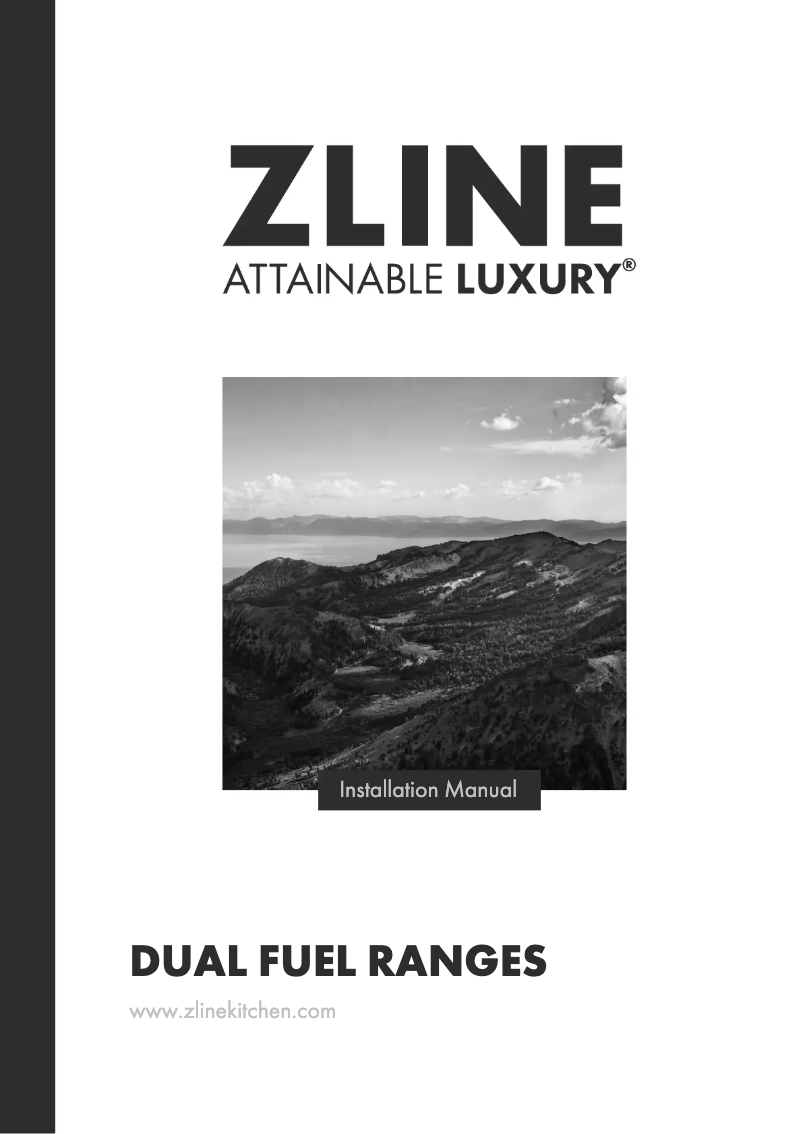 Página nº 1 - Manual de usuario ZLine RASZ-WM-30-CB