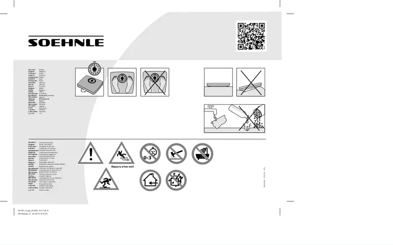Página 1 del manual Manual de usuario Soehnle Loupe