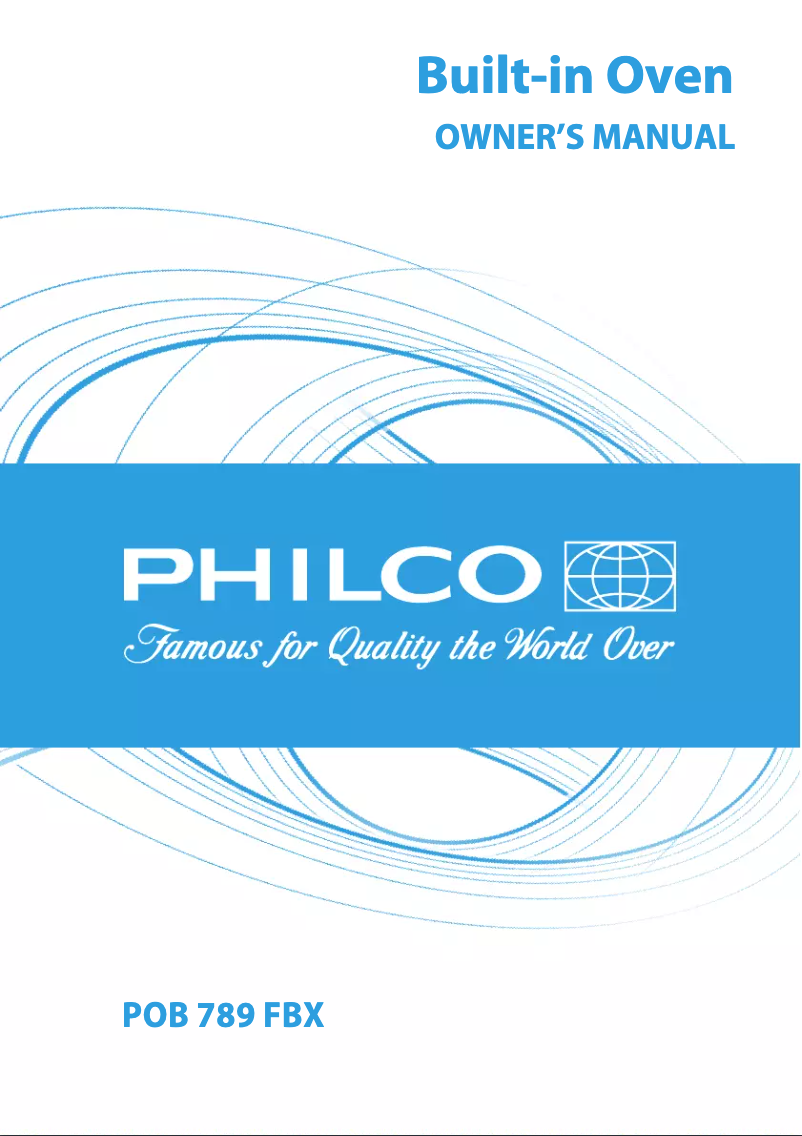 Página nº 1 - Manual de usuario Philco POB 789 FBX