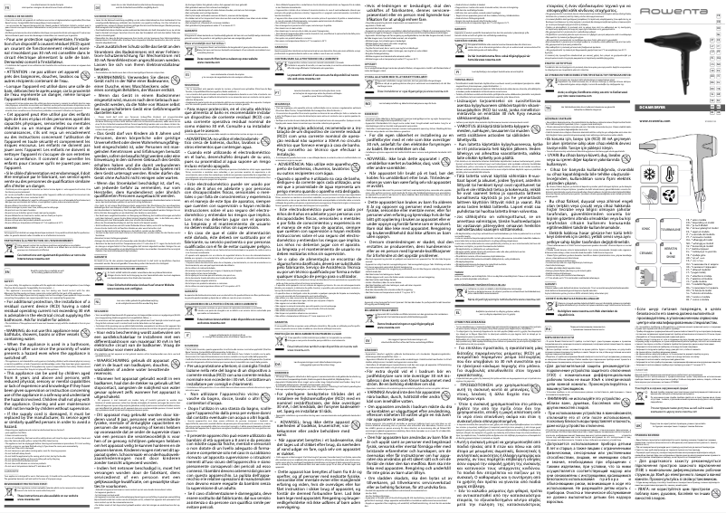 Página 1 del manual Manual de usuario Rowenta CV5712