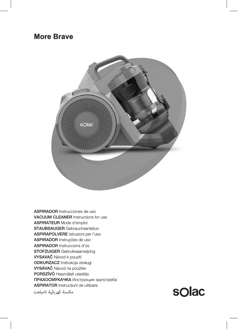 Imagen de la primera página del manual del dispositivo More Brave AS3266