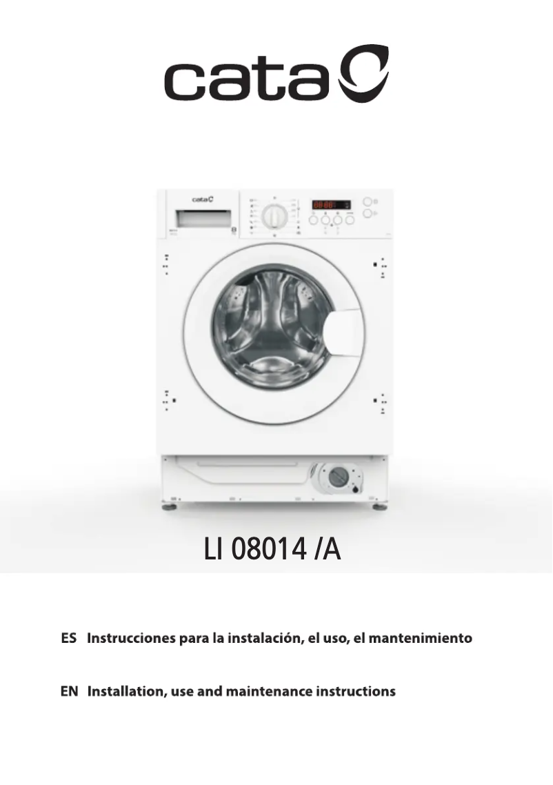 Página 1 del manual Manual de usuario CATA LI 08014 I