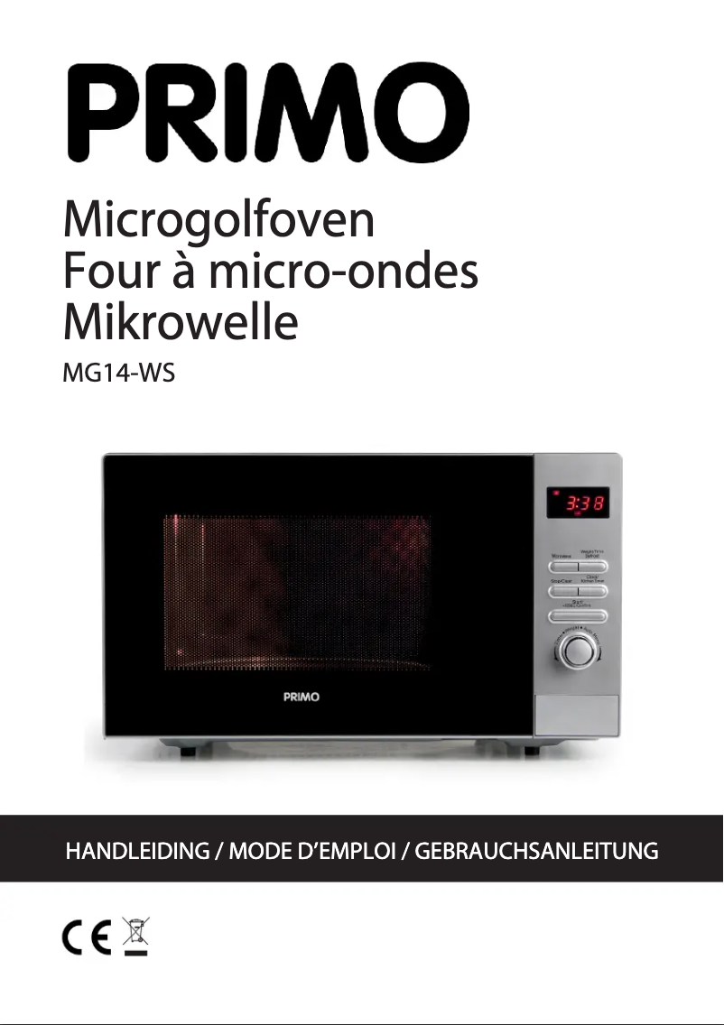 Página 1 del manual Manual de usuario Primo MG14-WS