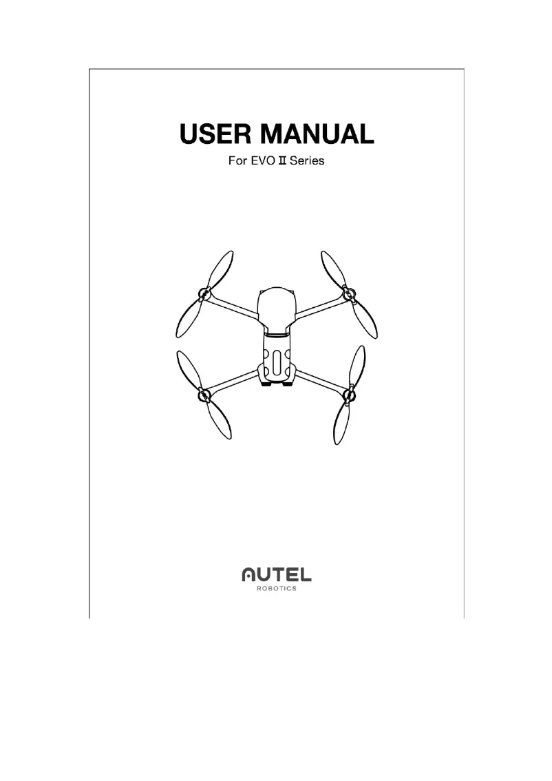 Imagen de la primera página del manual del dispositivo EVO II
