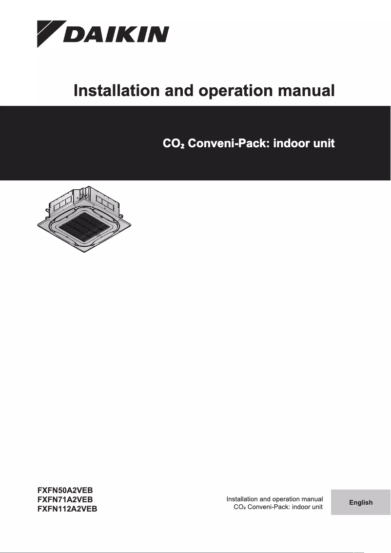 Página nº 1 - Manual de usuario Daikin BEV2N112A7V1B