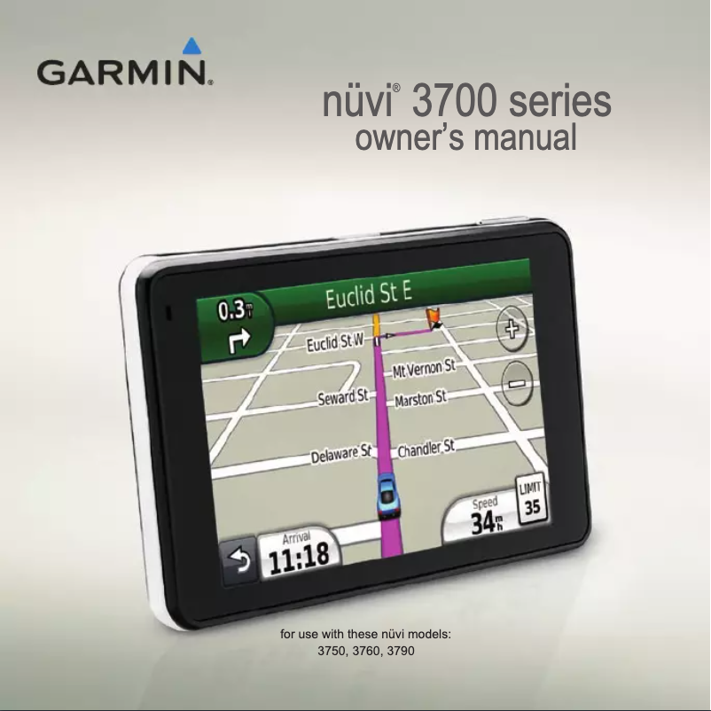 Página 1 del manual Manual de usuario Garmin nuvi 3790LMT